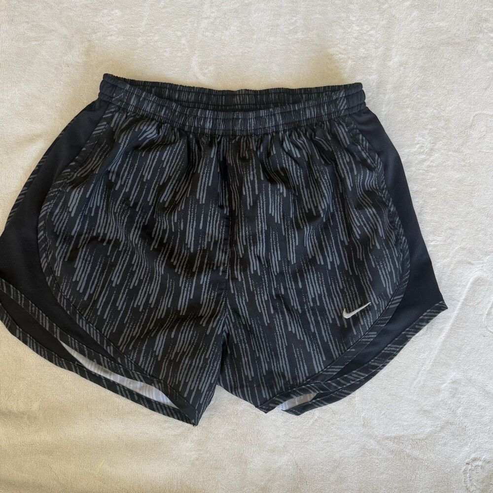Nike Women’s  Dri Fit Running Shorts Drawstring + Inside Pocket XS